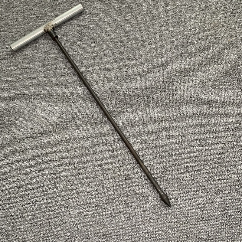 锰钢洛阳铲探针套装探杆考古勘探工具打洞取土器神器探条3米每节一米