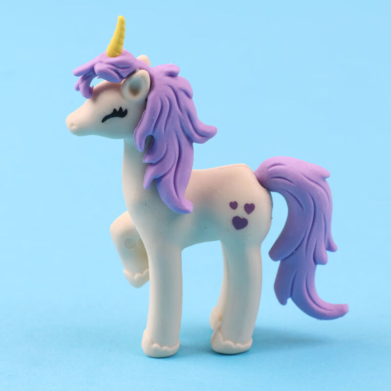 可拆装小马宝莉橡皮擦玩具小学生可爱女孩儿童节幼儿园礼物奖品像皮擦