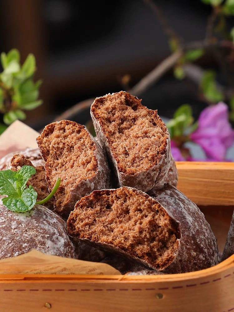 俄罗斯 原装进口光头饼干 香蕉味光头巧克力味饼干网红办公室食品早餐