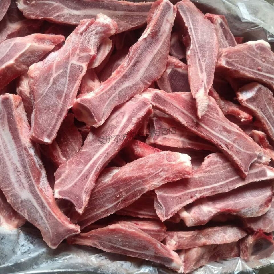 新鲜冷冻 猪扇骨条 切片手抓骨 排骨 扇子骨 猪扇骨猪肉 五斤装【图片