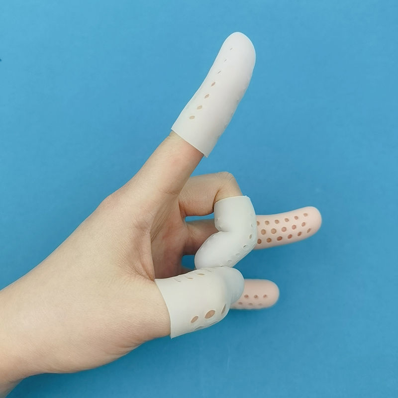 贝宜欧 【轻奢高端大拇指保护套硅胶指套受伤护指透气手指写字耐磨防