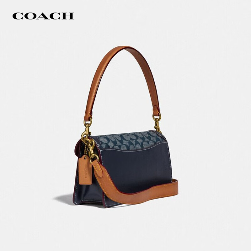 蔻驰coachtabby系列女士印花腋下包手提单肩包香布雷供