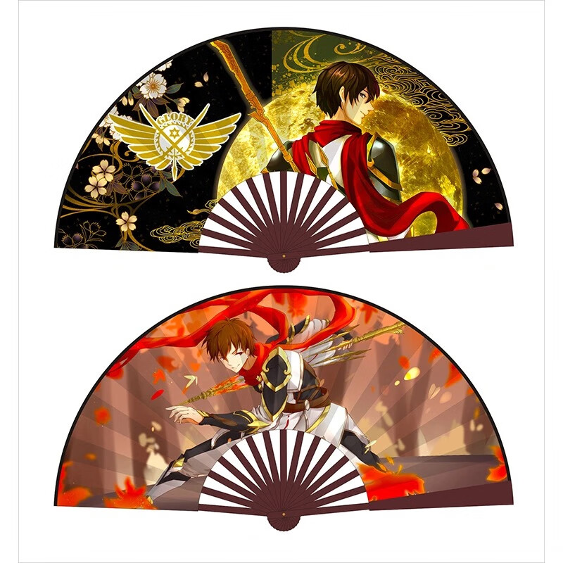 魔道祖师扇子二次元动漫原耽周边折扇古风折叠扇夏天便携手摇纸扇