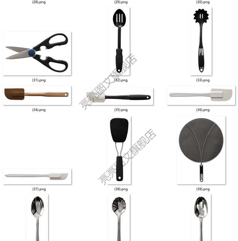 西餐廚具廚房用品實物擺拍免摳png圖片ps設計素材庫