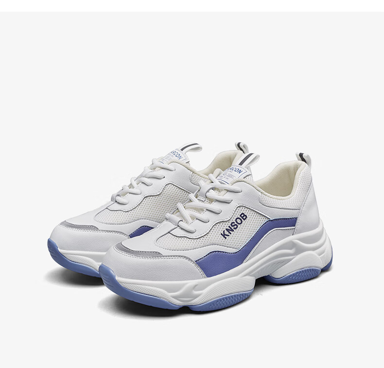 意尔康女鞋运动鞋女老爹春秋新款户外旅游休闲鞋潮流百搭老爹鞋女ins