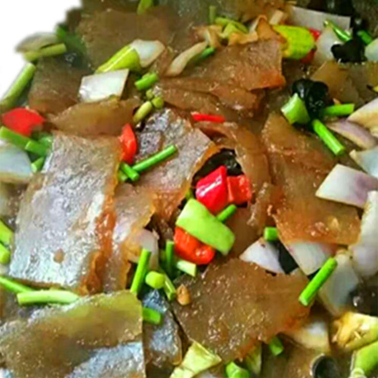 河南新乡卫辉特产山香皮扎焖子手工皮渣清蒸农家味道过年的味道 325g*