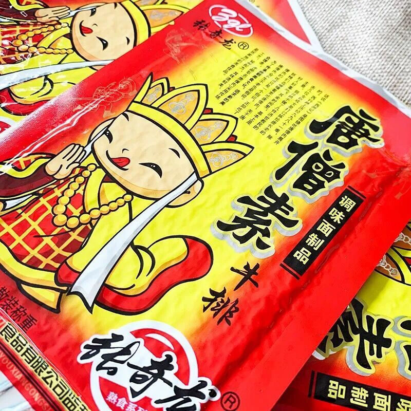 gemez 唐生肉 唐僧肉辣条素牛排辣片童年经典怀旧老式香辣麻辣零食