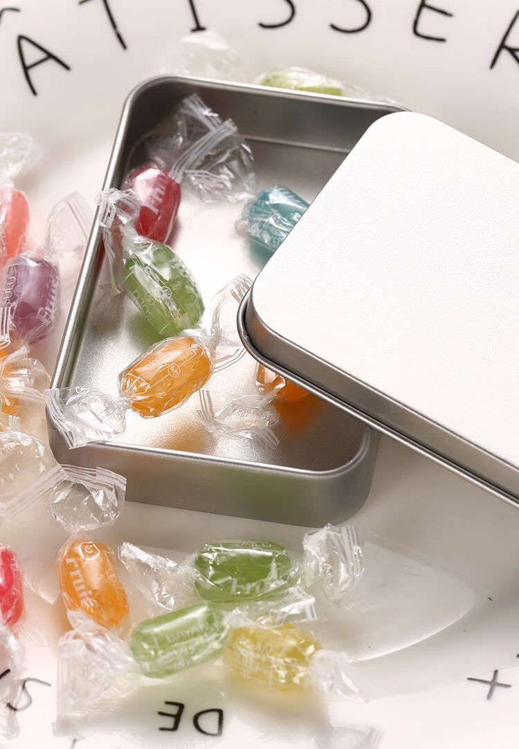 里软夹心生日礼物少女心网红糖果喜糖 250克(约110个) 透明包装【图片