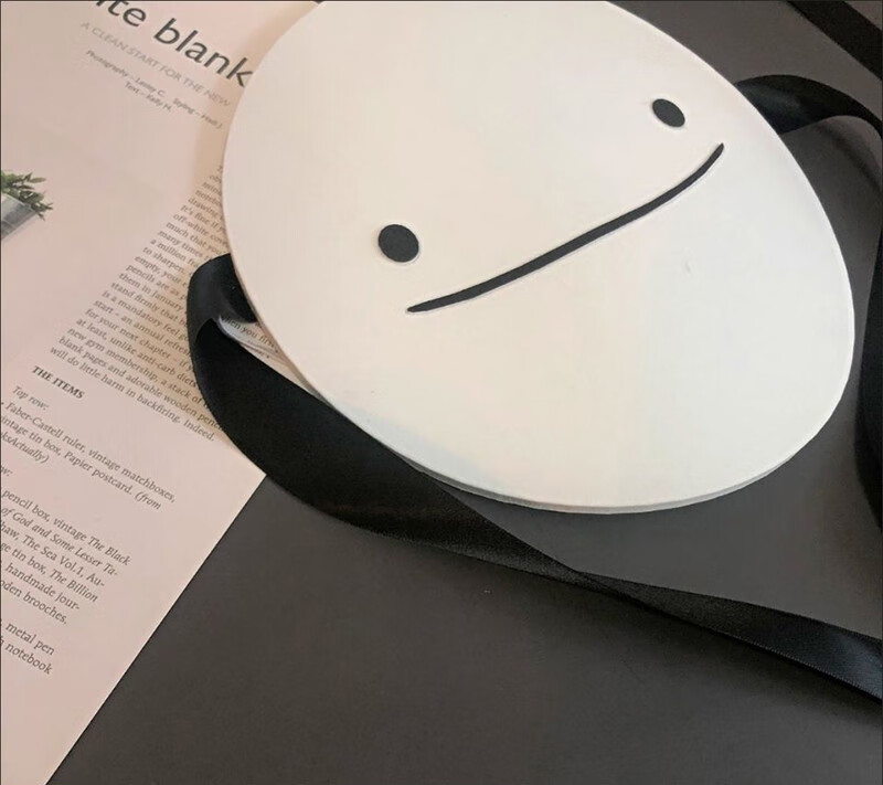 dream面具 我的世界梦幻梦想面具 dream mask 周边微笑面具万圣节