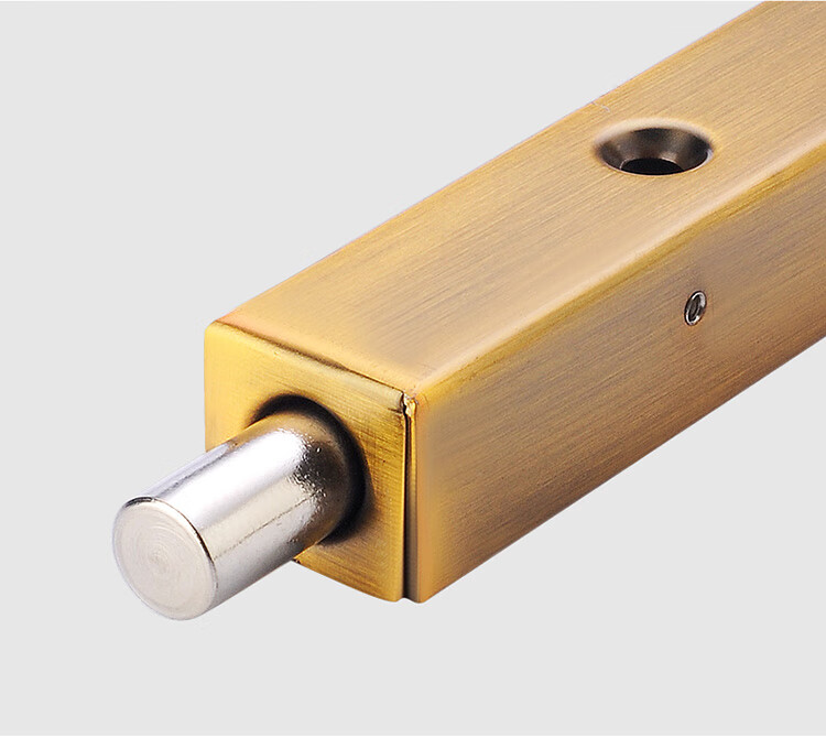 双开门木门暗插销304不锈钢防盗门加长门栓天地上下子母门暗插销 16寸