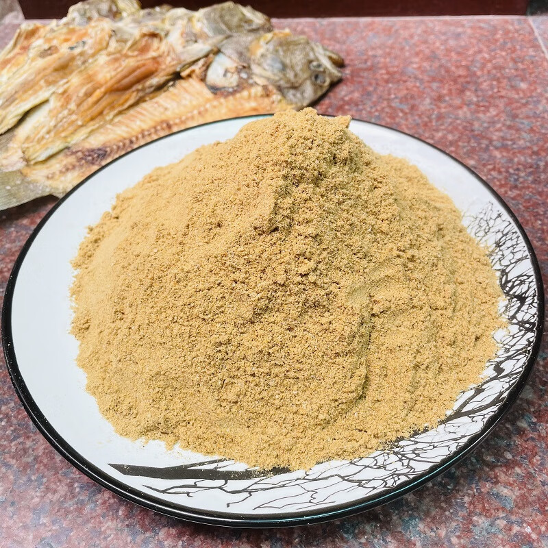 大地鱼粉商用调料汤底比目鱼铁脯鱼鱼干粉食用潮汕尾特产干货家用大地