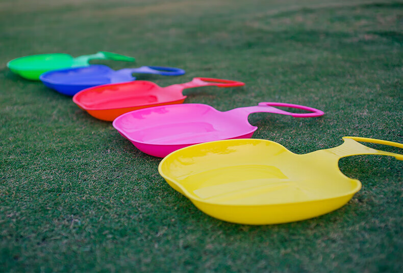 eolfi滑草板儿童 加厚耐磨滑雪板滑草片滑沙片通用型滑草垫成人草坪