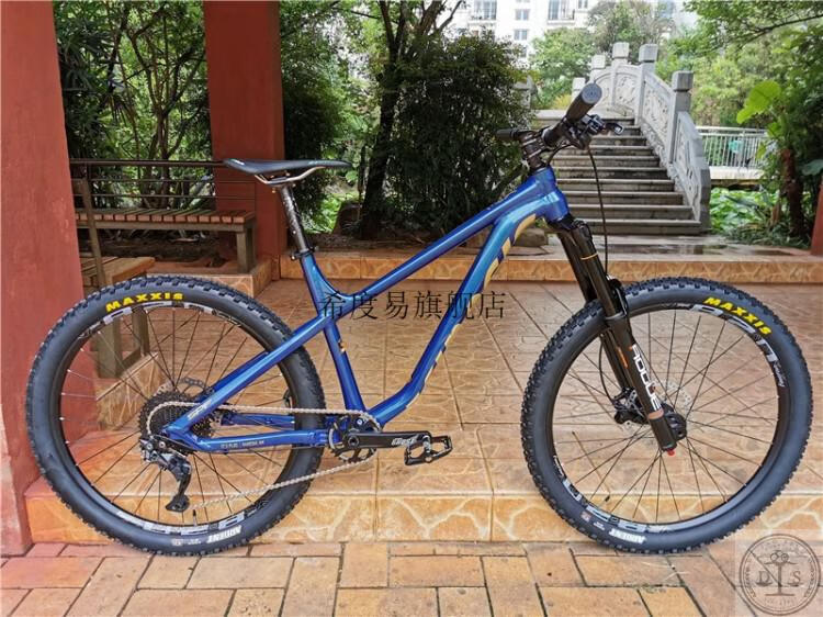 2022新款卜威529td300s铝合金山地越野自行车架大街车dj土坡硬尾amtx