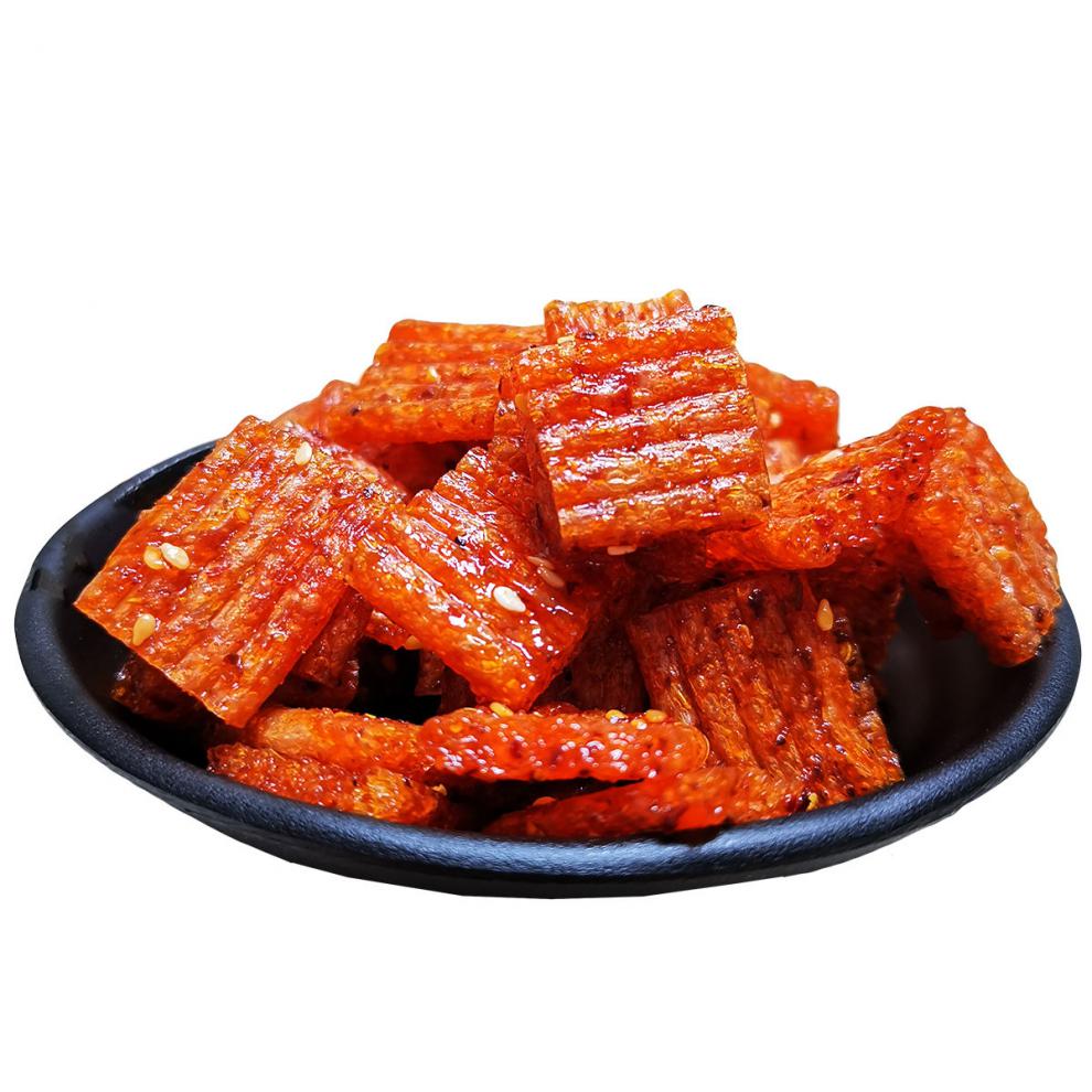 高山街麻辣丝麻辣肉2包组合 湖南常德特产麻辣菽丝豆腐皮素肉零食