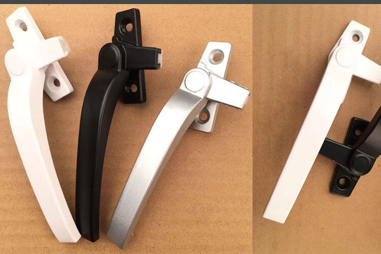 窗户把手 加厚50老式铝合金窗户执手38彩铝幕墙推窗拉手锁内外平开