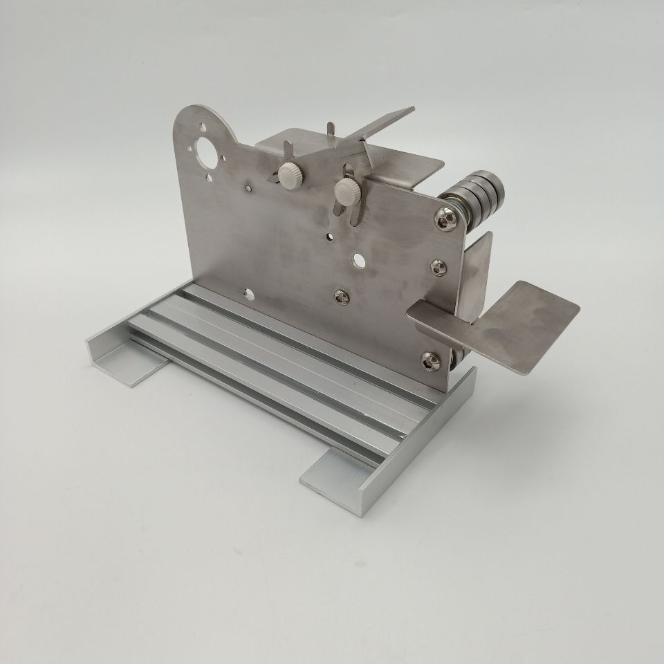 不锈钢砂带机打磨机砂光机架子带动力轮可以安装775795895电机不锈钢