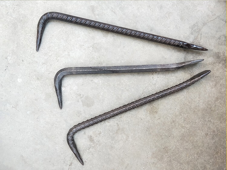 定制铝模专用工具工地建筑拆模吕模多功能小撬杠木工铁撬实心撬棍