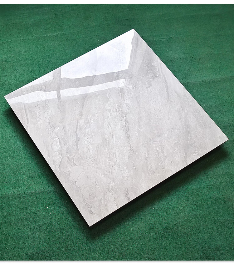 摹然尔广东佛山深色客厅地砖通体大理石瓷砖800x800灰色防滑磁砖地板