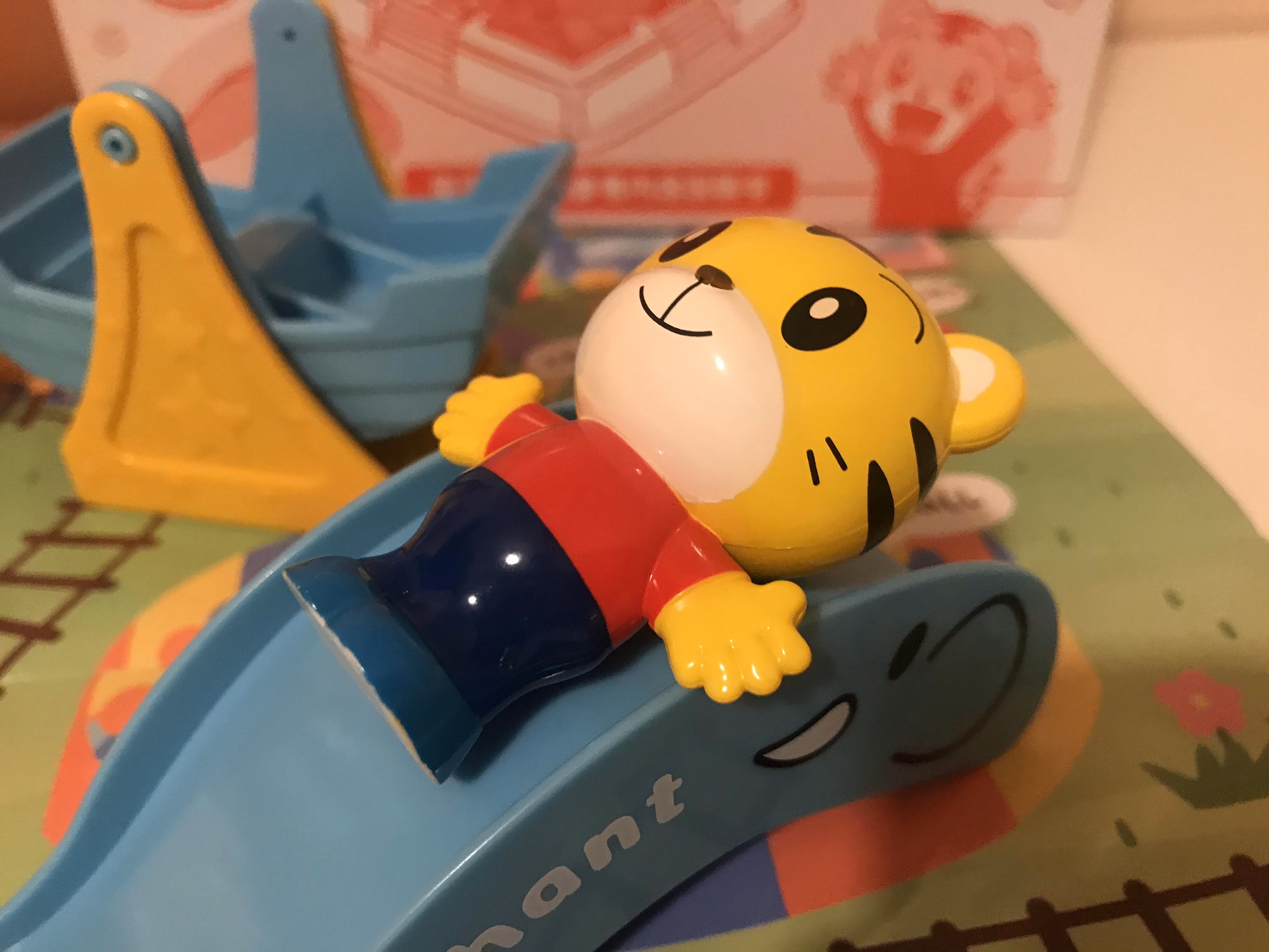 旗舰巧虎积木diy英语城堡早教玩具英语学习diy拼搭包装微瑕运输原装