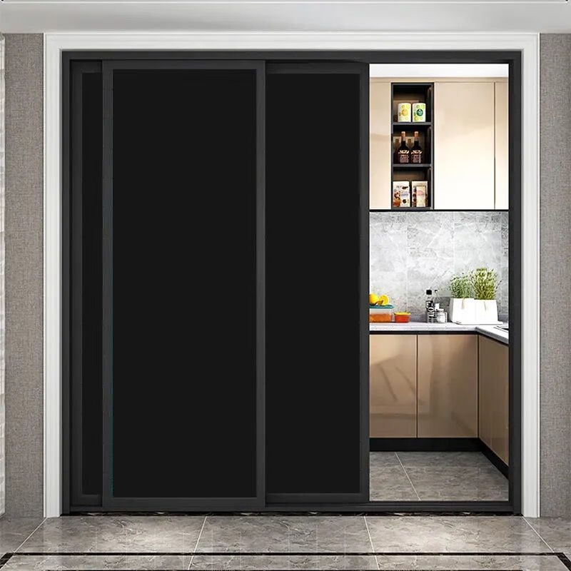 玻璃贴纸不透光加厚黑色玻璃贴膜窗户贴纸遮光隔热膜家用不透光玻璃