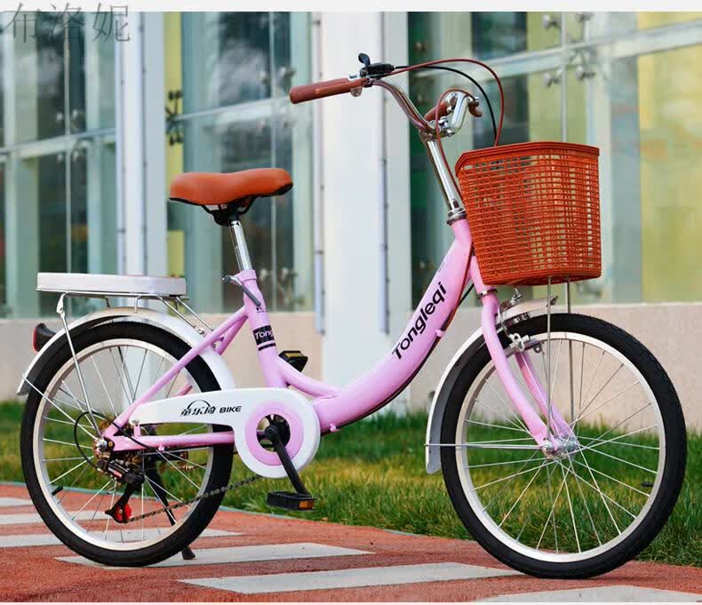 上学自行车女轻便时尚上班成年人学生变速女式儿童22寸24寸初中生单车
