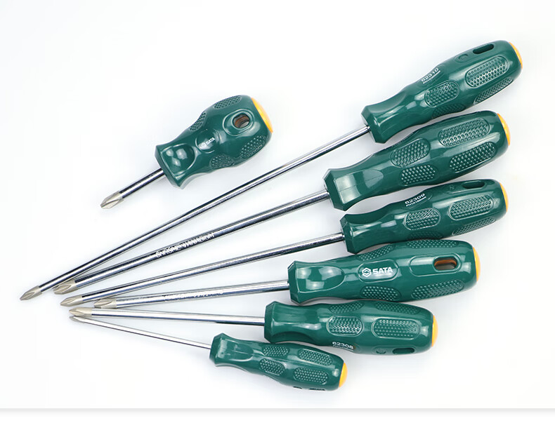 世达十字螺丝刀维修世达十字螺丝刀短改锥超硬小号维修拆机工业级加长