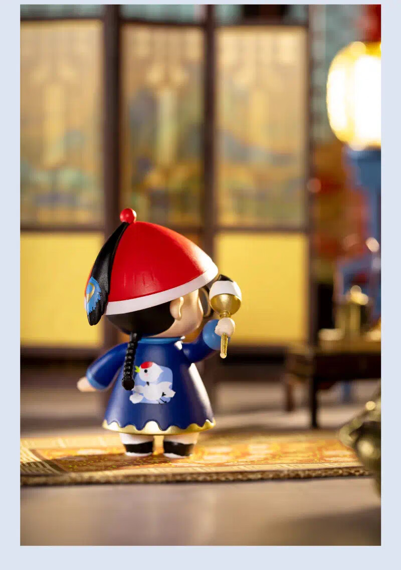 京选好货赛故宫国潮手办宫廷故宫系列中国古风文创公仔潮玩盲玩偶摆件