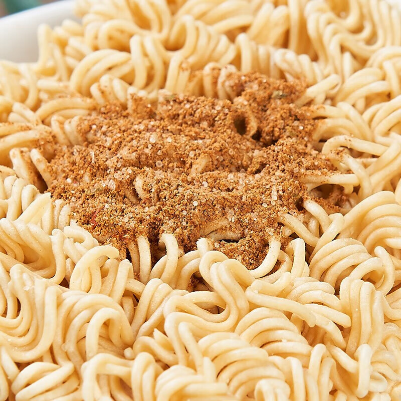 老北京方便面65克袋装麻辣味调料速食油炸干吃常温保存整箱 北京面10