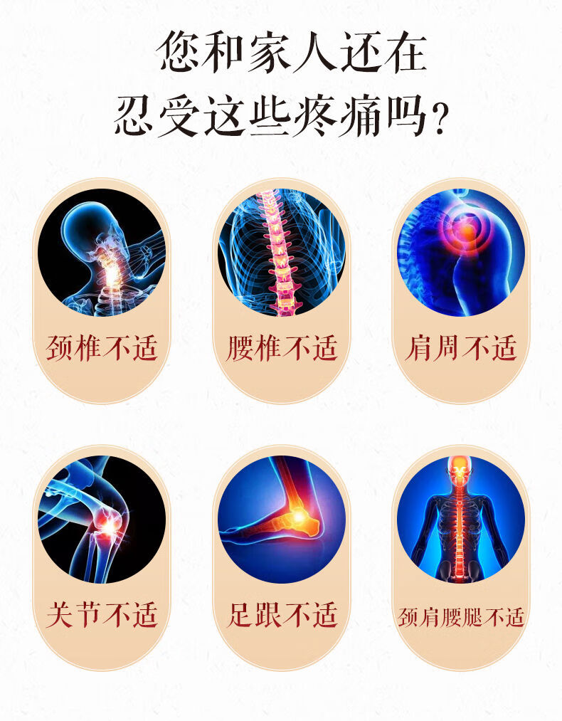 正虎堂贴颈肩腰腿痛腰间盘突出关节疼痛镇痛冷敷贴 (发8盒)【图片