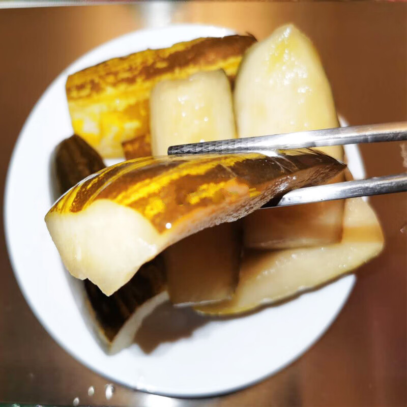 5折 喀秋莎香瓜罐头俄式酸黄瓜伴侣850克/罐开罐即食东北香瓜水果罐头