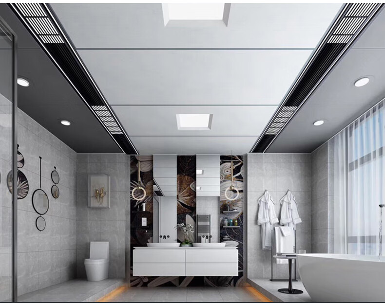 蜂窝大板专用灯 集成吊顶蜂窝大板专用格栅灯发光边线射灯20x20方灯