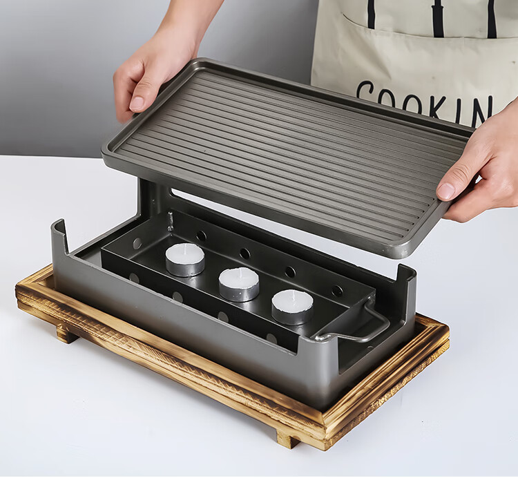 烧烤保温炉碳炉 酒精烧烤加热盘烤肉串炉烤肉炉商用炭烤烤串加热炉