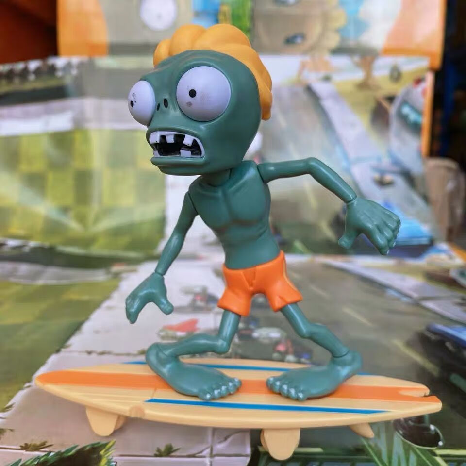 植物大作战玩具散装可发射小鬼疆尸火药魔头僵尸玩具2030厘米毛绒摇滚