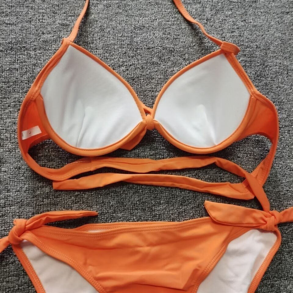 比基尼泳衣超性感新款韩国性感比基尼泳衣女加厚罩杯大小胸钢托聚拢
