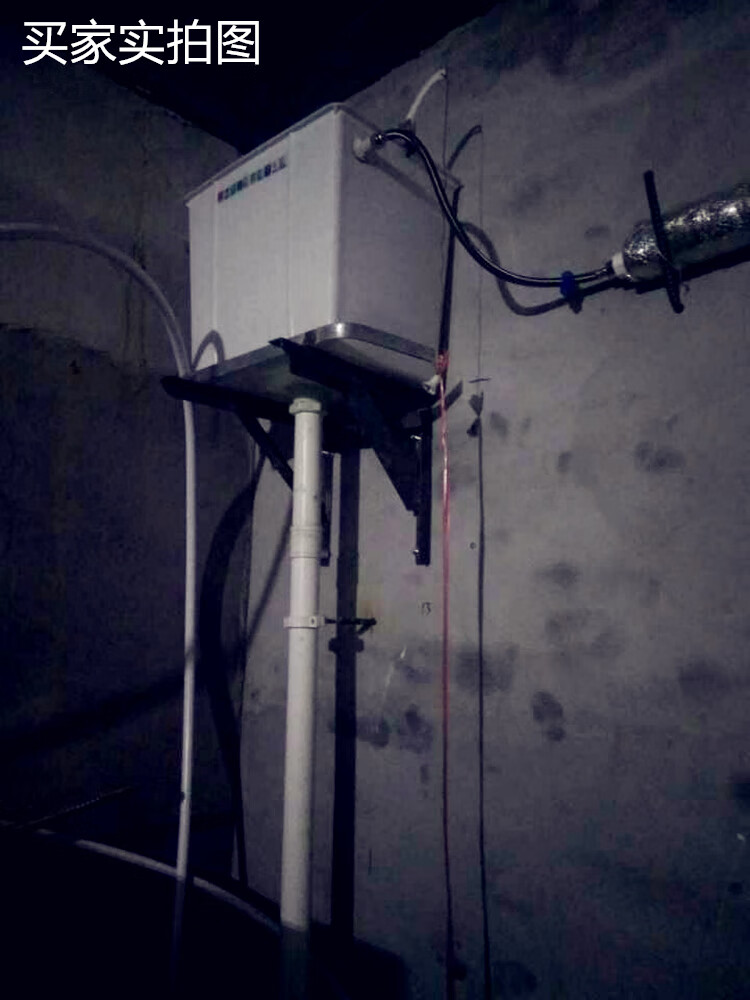 公厕水箱沟槽式拉绳自动冲水箱学校工厂工地公共卫生间蹲坑水箱自落式