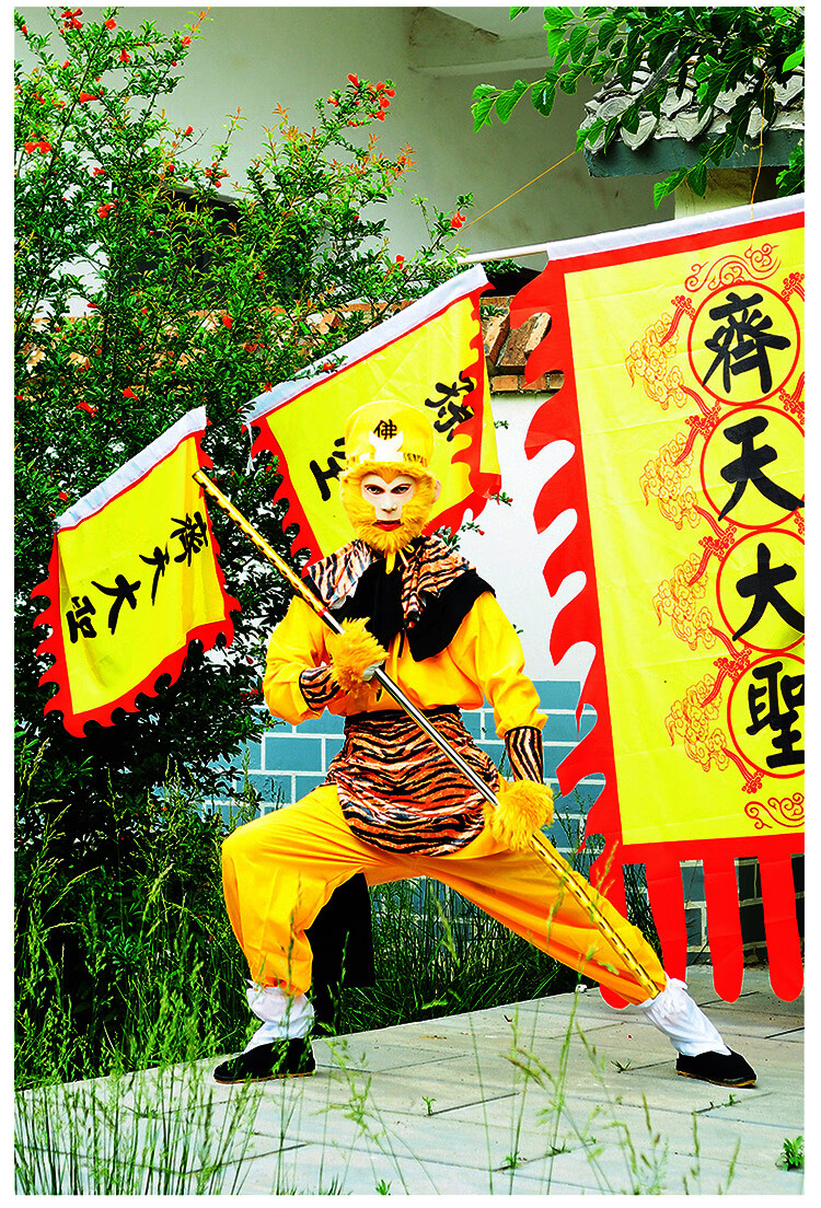 孙悟空服装成人美猴王服装全套衣服西游记行者服大闹蟠桃园齐天大圣