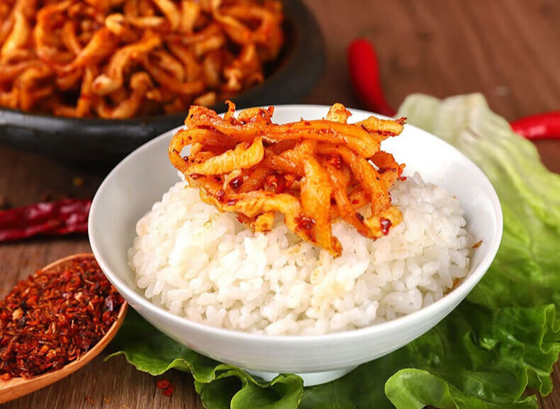 重庆綦江特产赶水麻辣萝卜干萝卜线丝条下饭咸榨酱菜 (中麻辣)250克*2