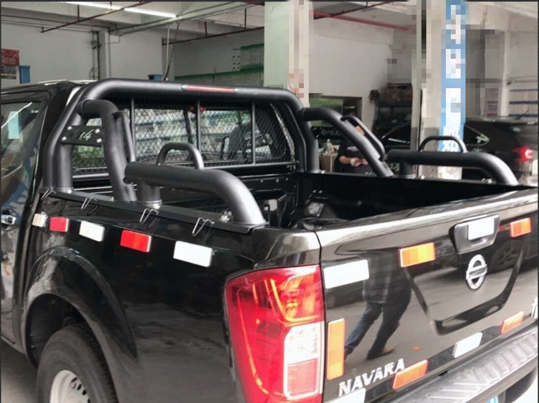 醉米适用于长城炮纳瓦拉皮卡龙门架防翻架后备箱货架皮卡配件长城炮