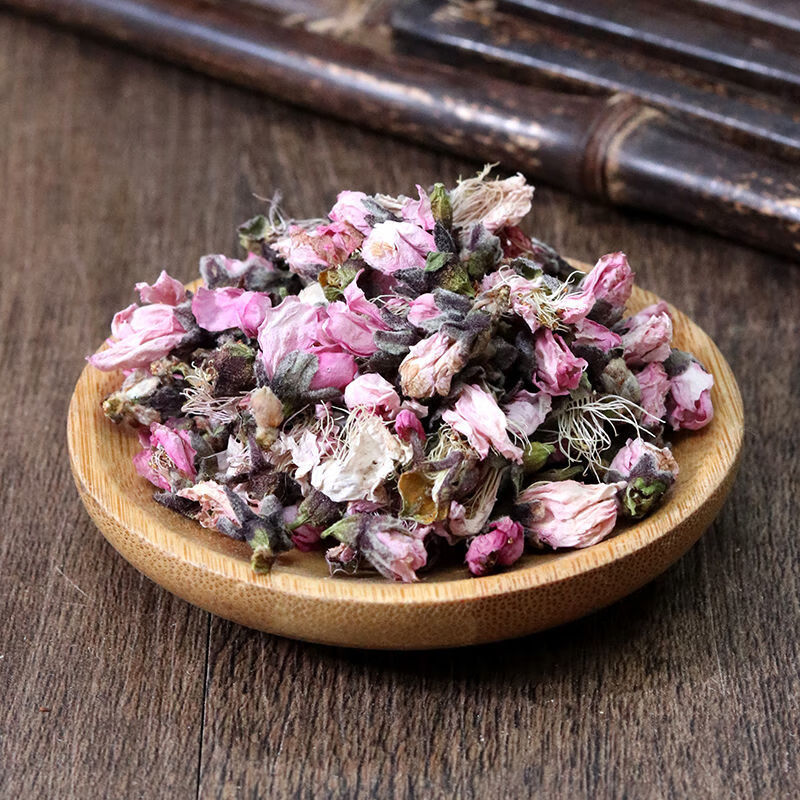 中药材桃花精选无硫新货山桃花山桃花干花大桃花花苞花蕾 500克