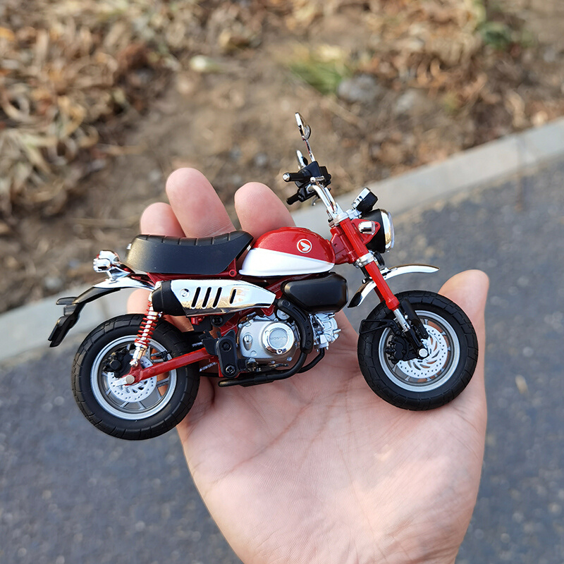 本田小猴子摩托车112本田honda小猴子monkey125仿真合金摩托车模型