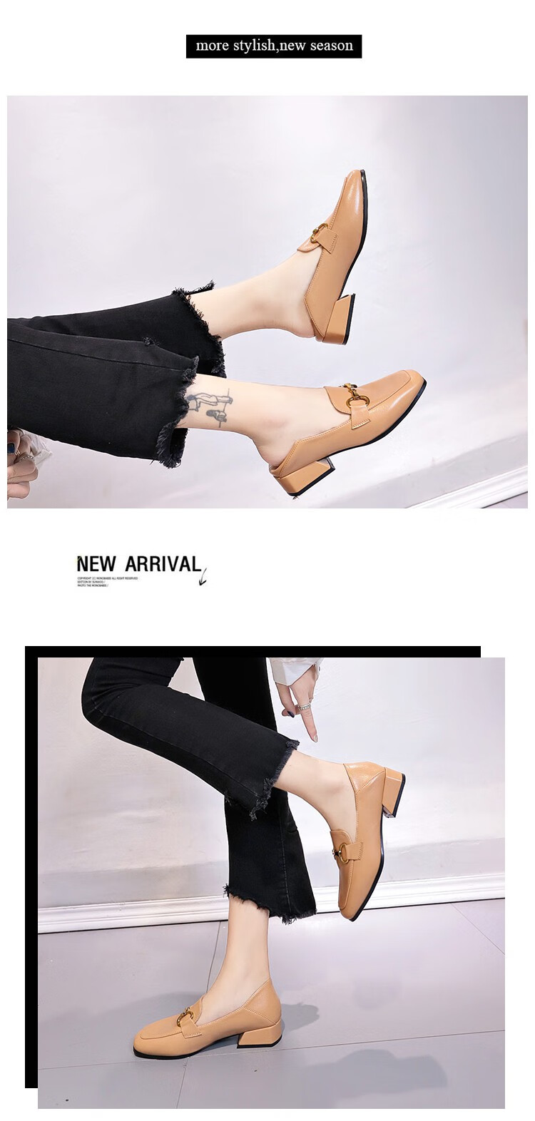 时尚新款鞋靴小码女鞋323334新款单鞋豆豆鞋女生31码小脚鞋夏秋季穿的