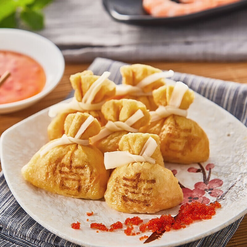 北海玖嘉久711关东煮食店久嘉久玖嘉玖虾滑鱼籽福袋火锅食材食品 天