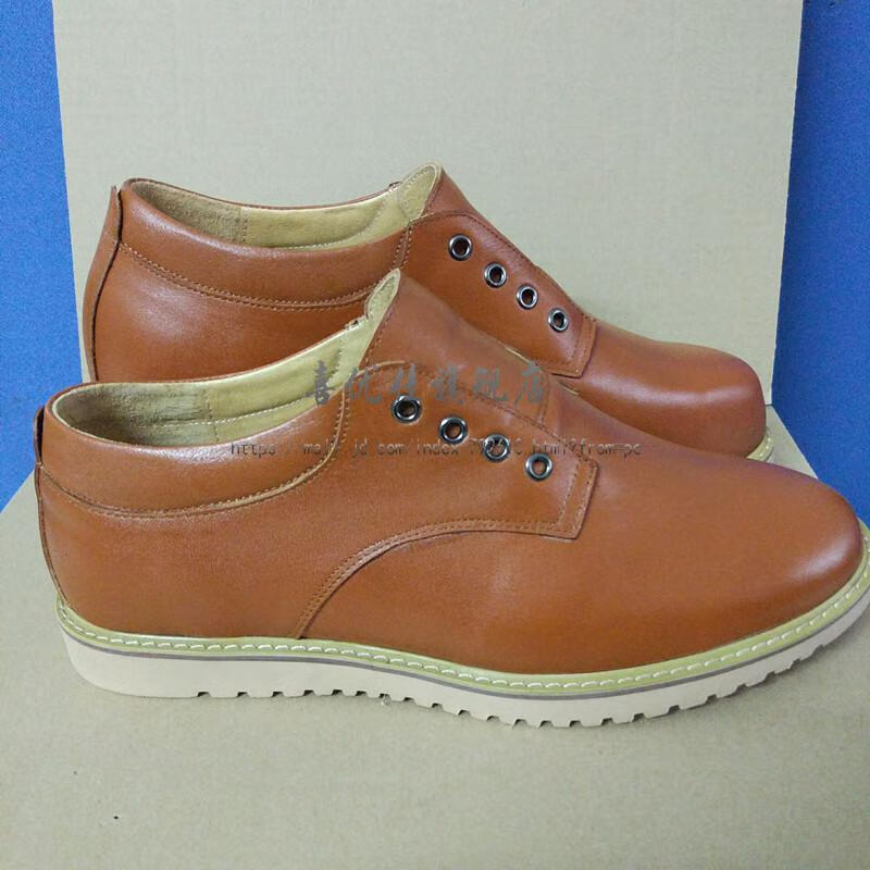 定做残疾人长短脚鞋长短脚高低鞋订制内增高特殊短腿鞋软底软面补高鞋