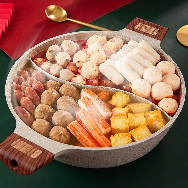 火锅丸子混合火锅食材关东煮速食蟹棒包心鱼丸虾丸撒尿牛丸甜不辣华海