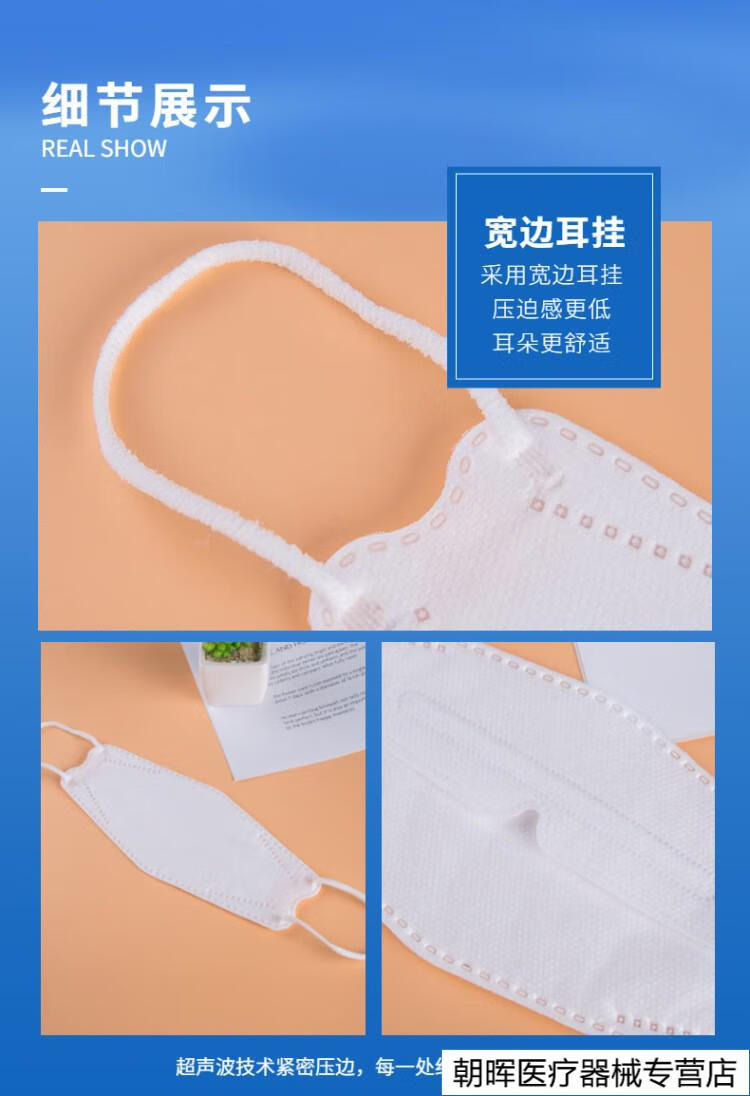 n94韩国口罩夏天薄款透气3d立体进口kf94女单个独 kf94口罩5只装黑色