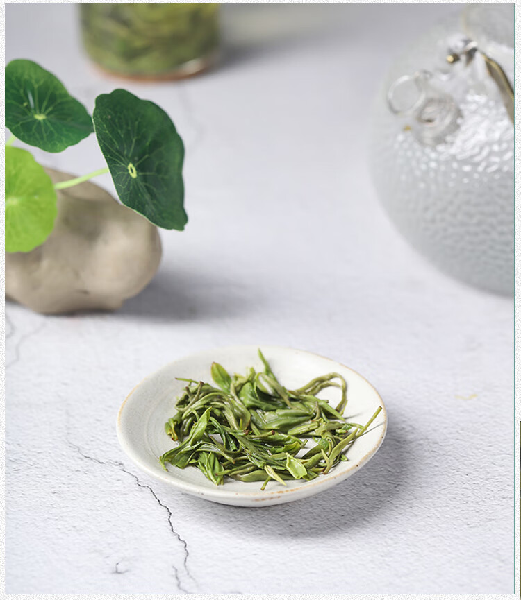 恬女神玲珑茶1号扶农绿茶160g罐高山云雾绿茶茶叶口粮茶浓单罐装