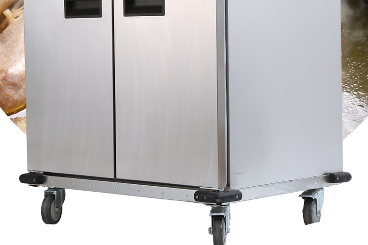 双门宴会保温餐车商用4层保温送餐车饭堂食堂酒店移动保温柜多层4层