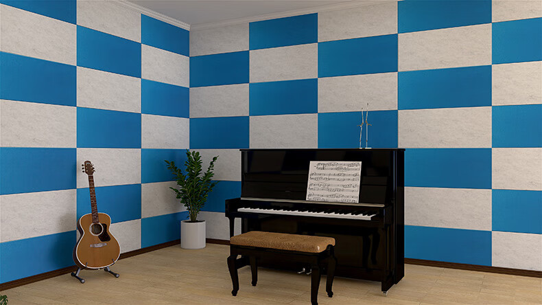 隔音棉吸音棉棉门贴墙贴墙体窗户临街卧室家用隔音板新升级环保蓝芯4