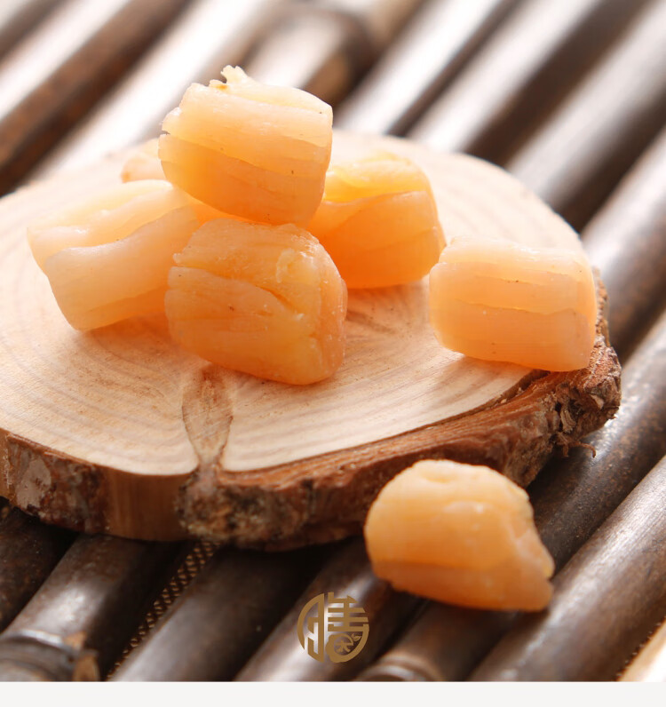 瑶柱干贝200g天然淡口鲜味广东煲粥煲汤炒菜大连海味干货水产【图片