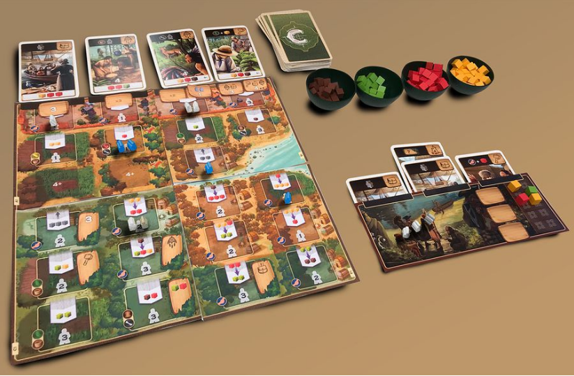 香料之路3新世界绝版中文century策略聚会桌游